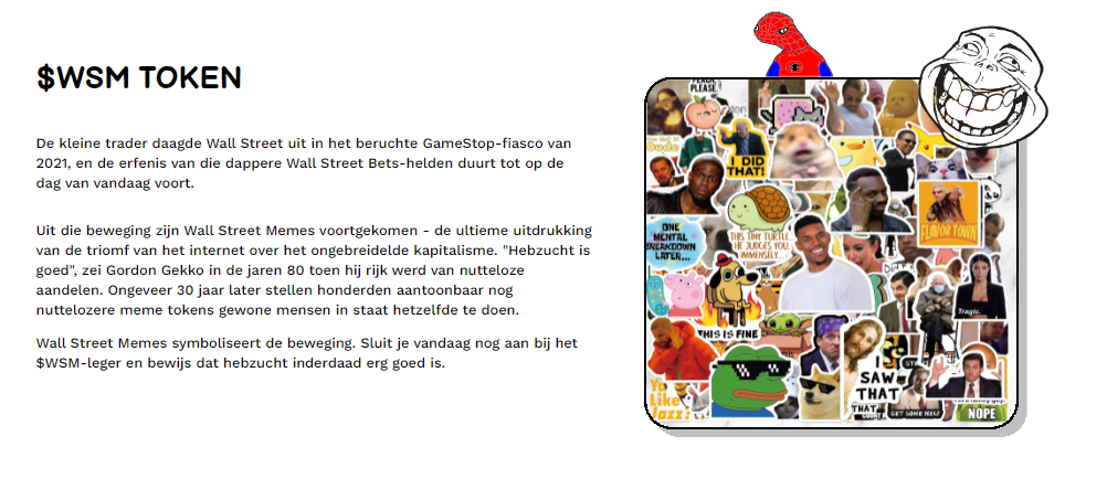 beste nieuwe meme coins - Wall Street Memes