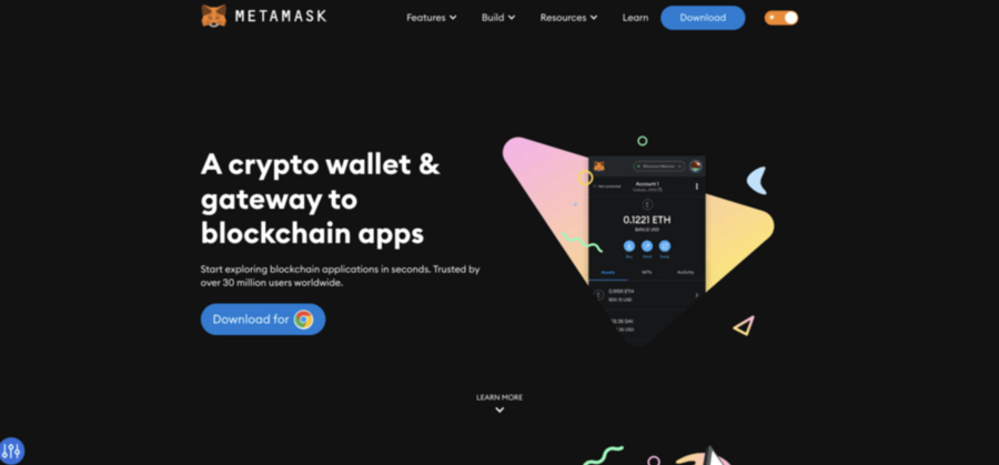 MetaMask crypto wallet