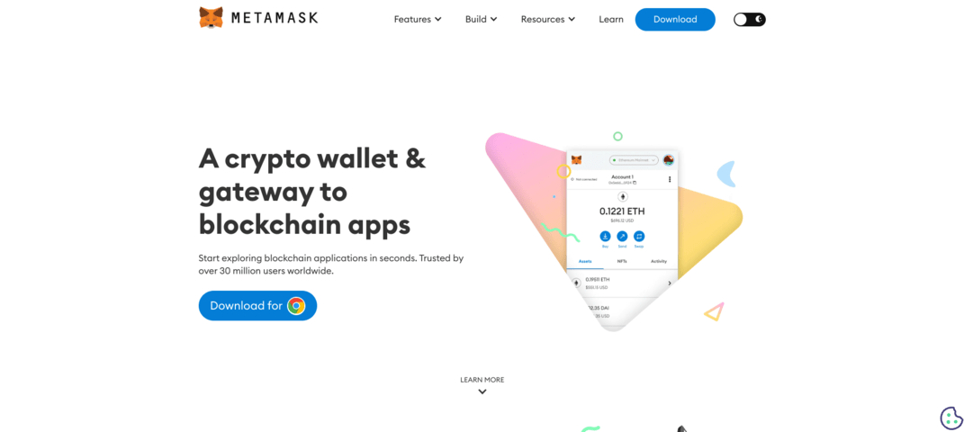 MetaMask crypto wallet