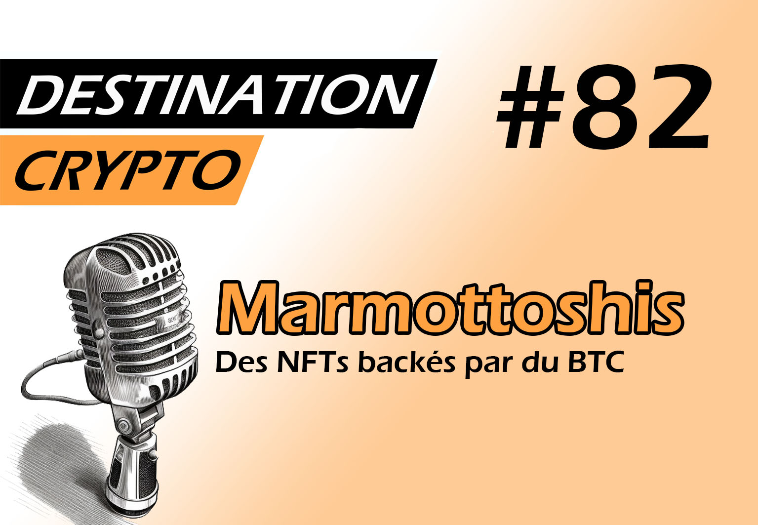 82# – ITW avec DocMarmott, fondateur de Marmottoshis | Une collection NFT backée par des BTC (podcast)