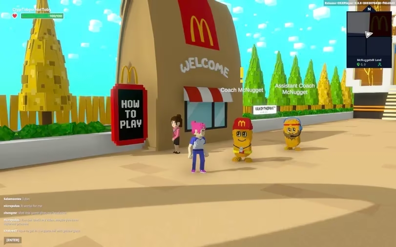 McNuggets Land Metaverse Sandbox