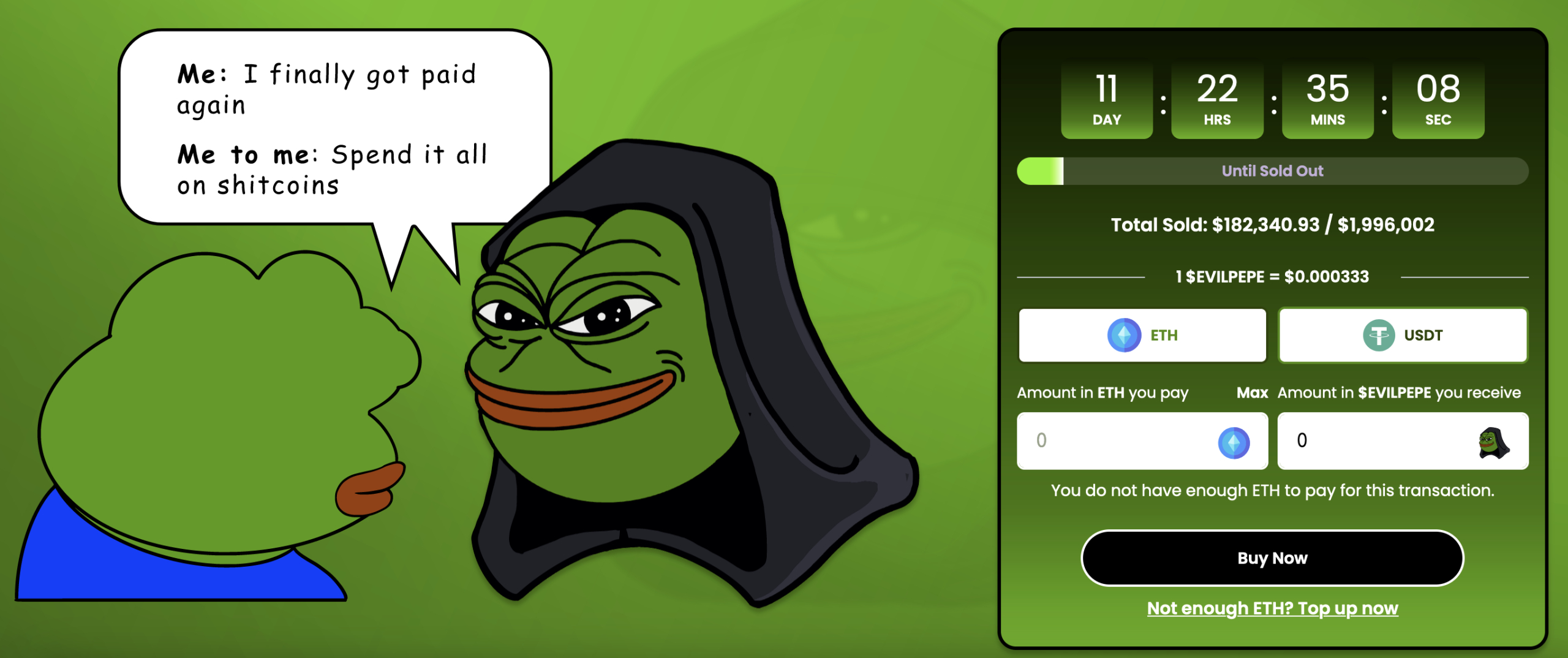evil pepe coin