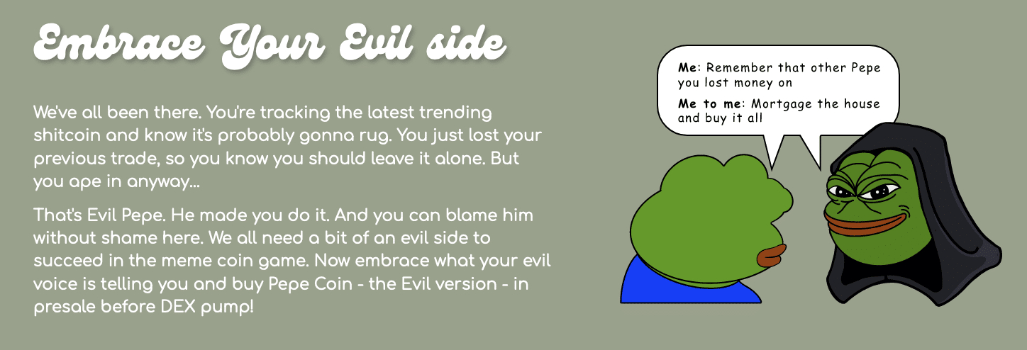 evil pepe coin