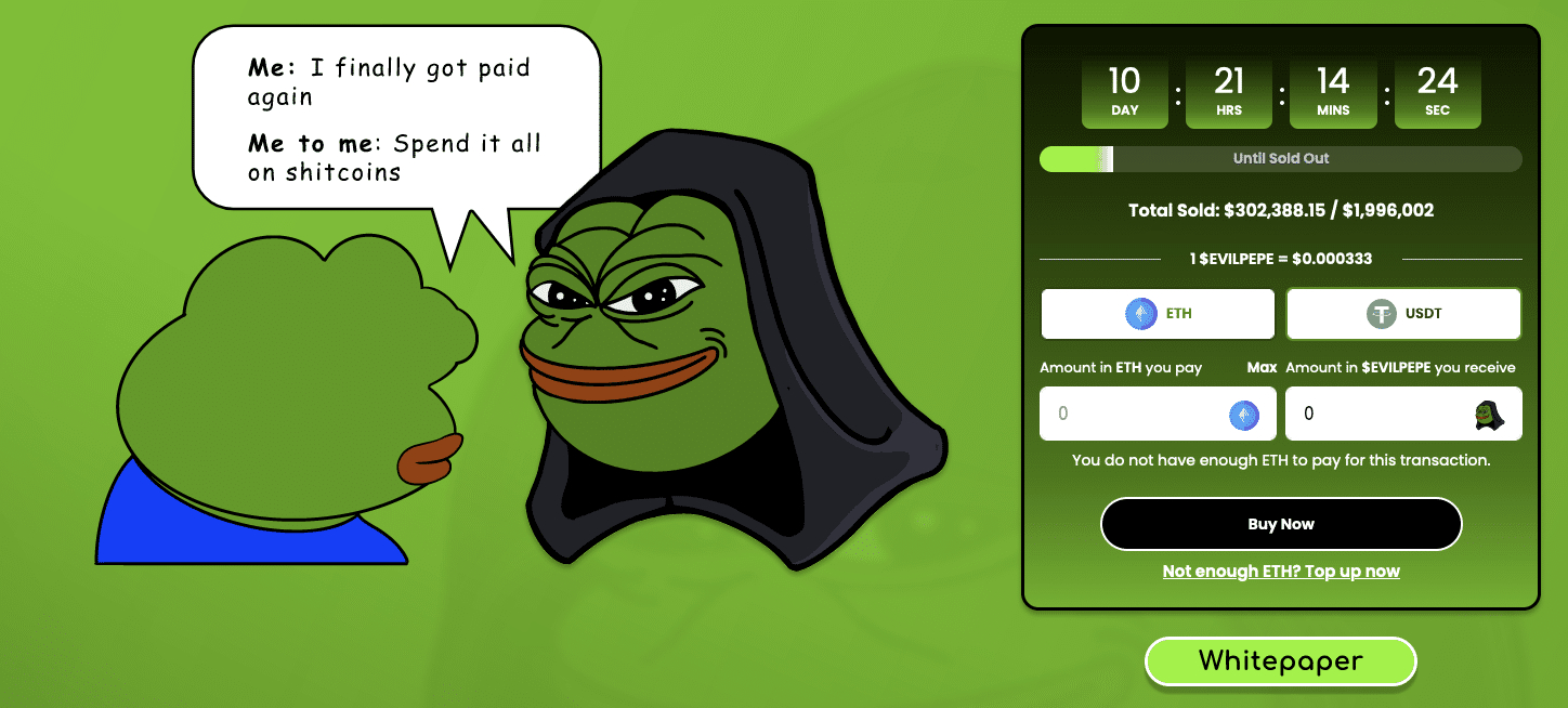 evilpepe presale
