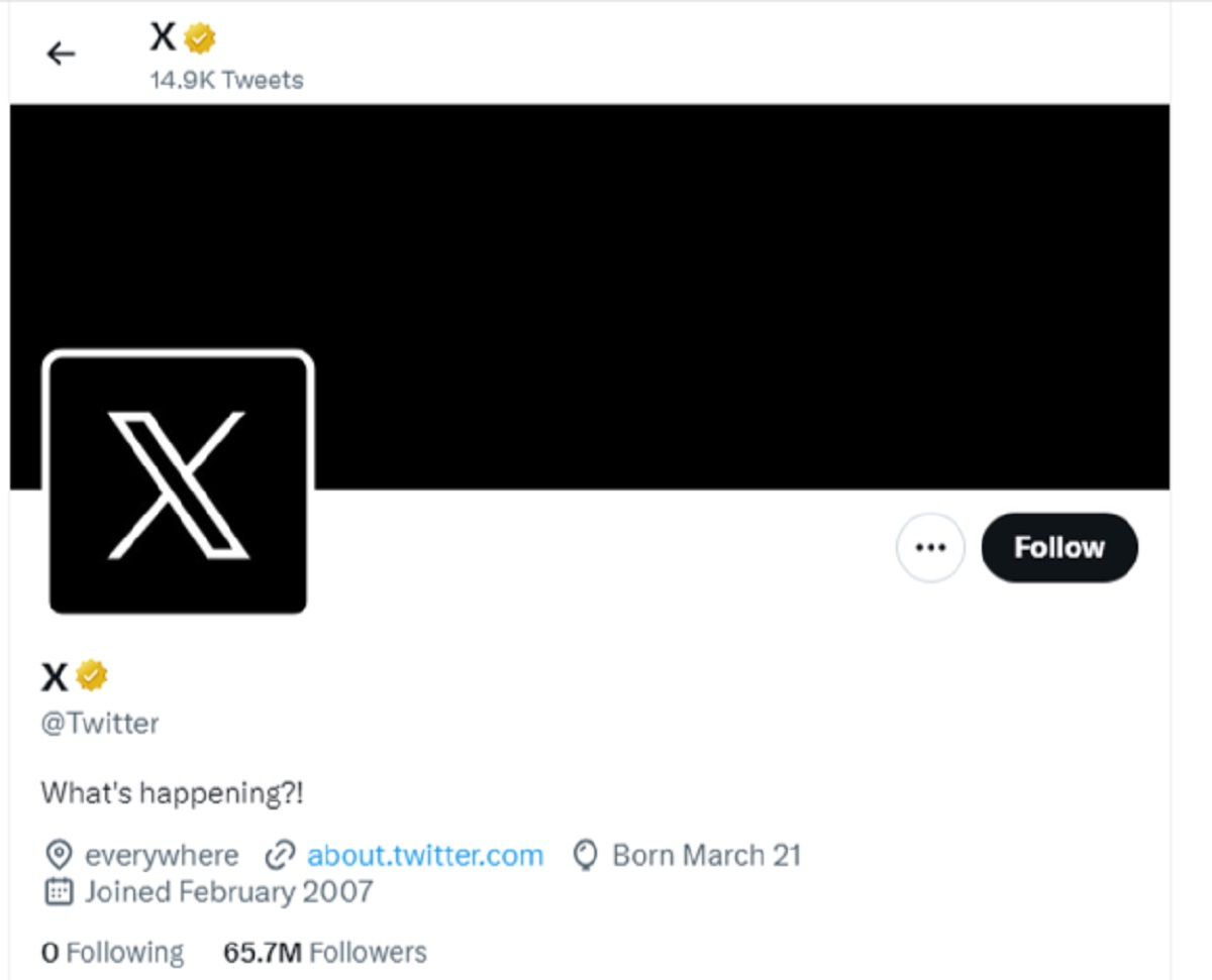 Elon Musk rebaptise Twitter en X.com