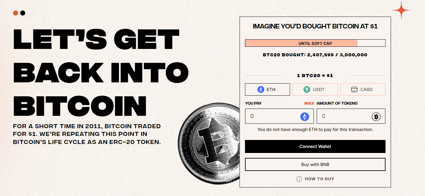 BTC20 crypto