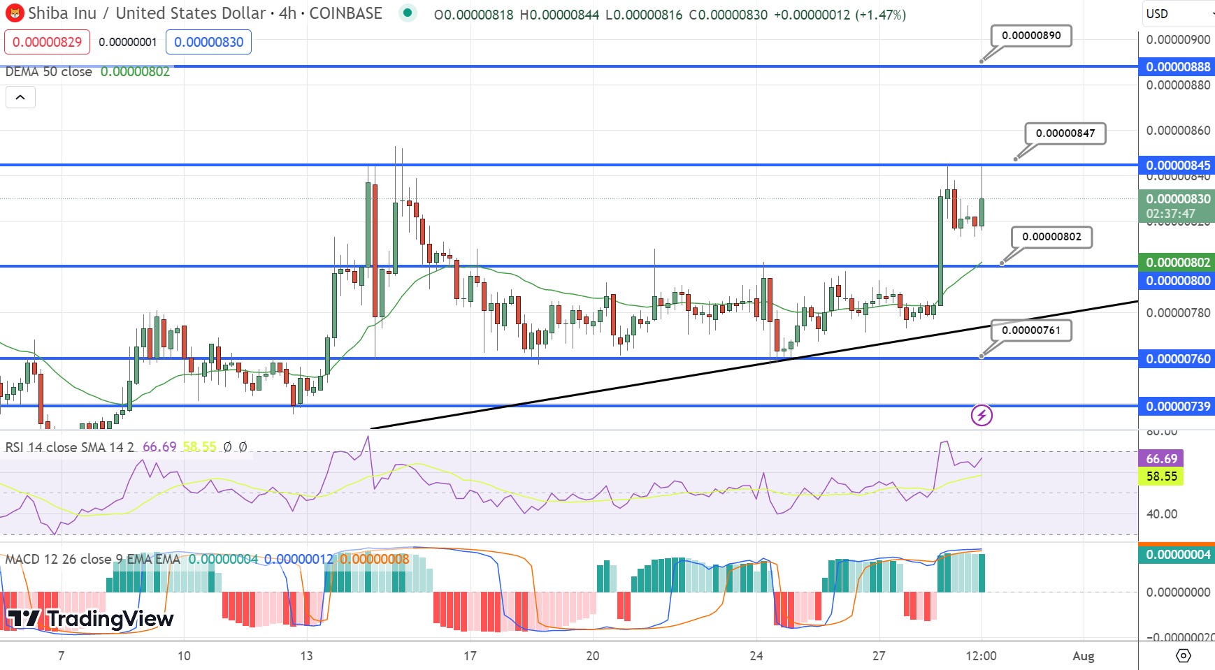 Shiba Inu Price Prediction as SHIB Becomes Best Performing Coin of