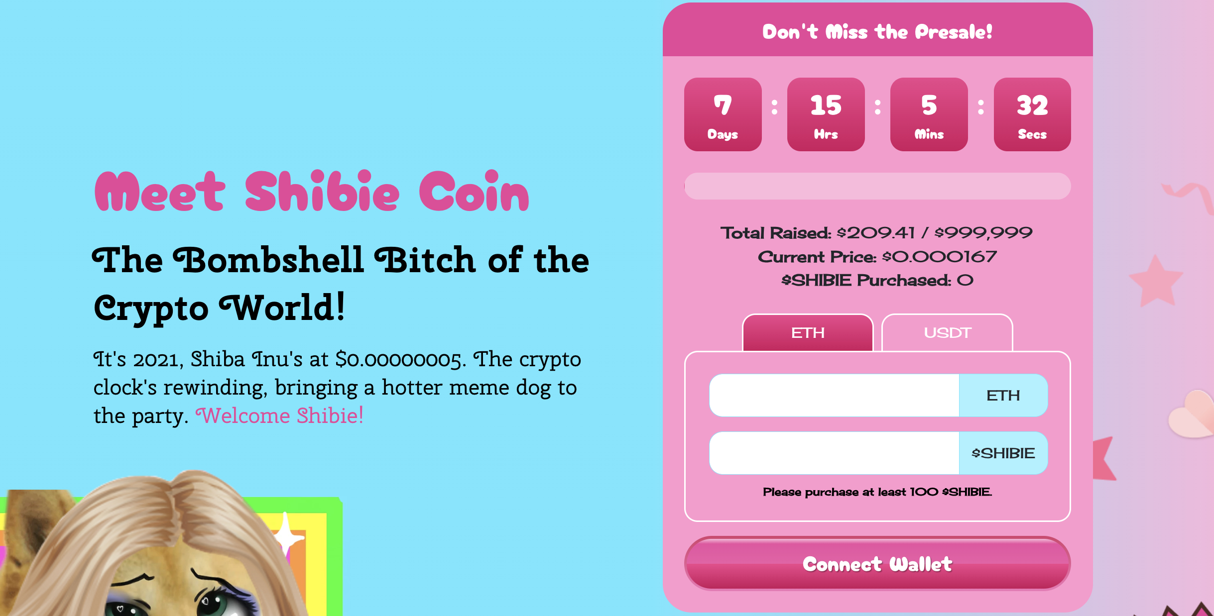 shibie meme coin presale