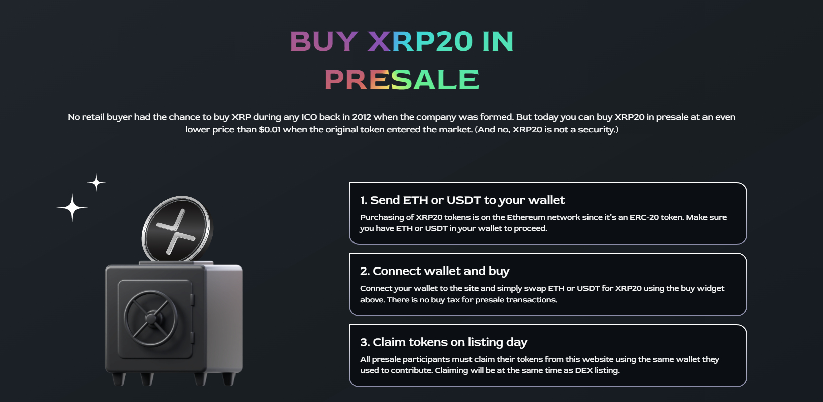 xrp20 crypto