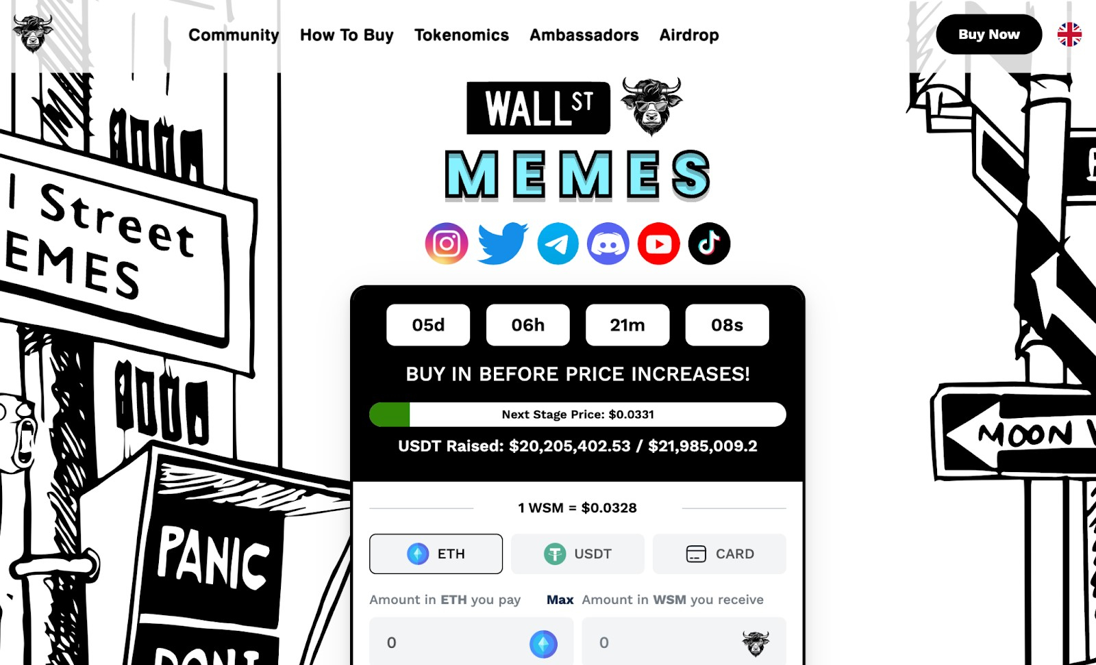 Krypto Wal investiert $1 Million in Wall Street Memes Presale, $20 Millionen Meilenstein erreicht - $WSM der nächste Meme Coin der explodiert?
