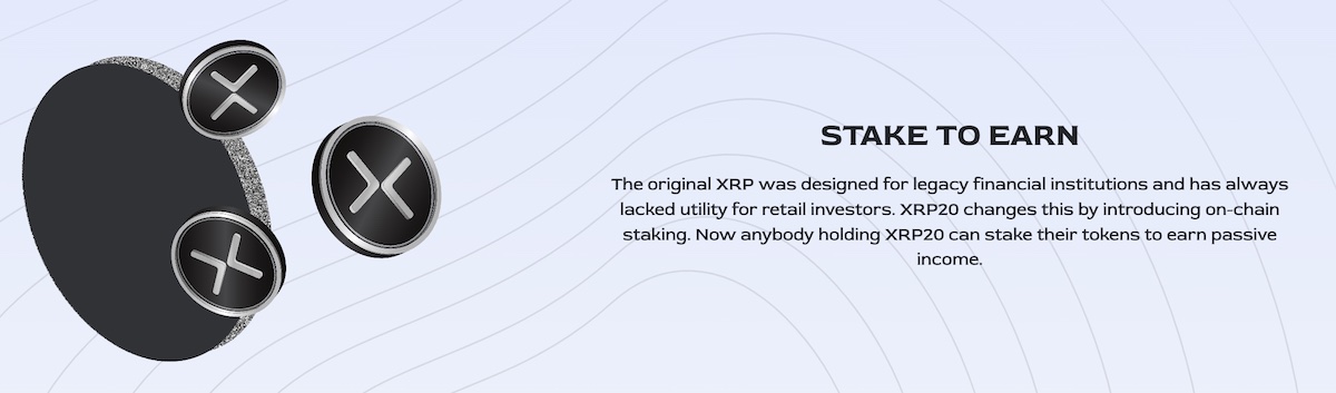 Gibt es XRP20 Staking? Geht das?