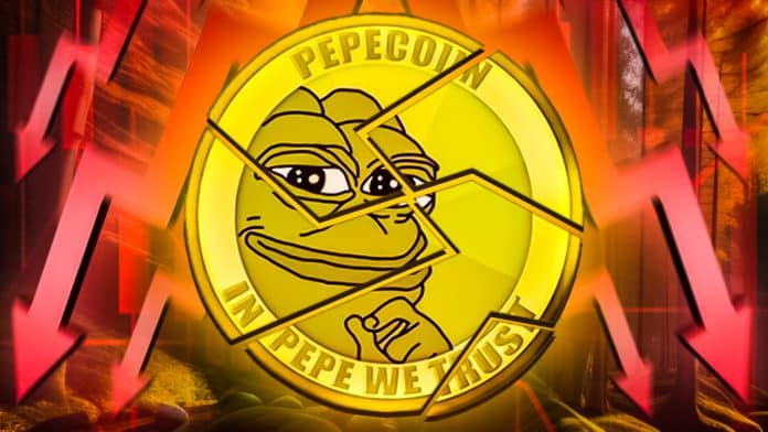 Pepe Coin in neerwaartse spiraal terwijl interessante Meme Coin door het plafond gaat - alles over deze Veelbelovende Crypto