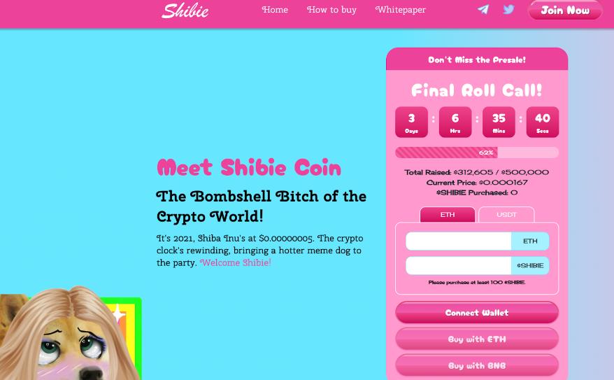 Shibie Inu-Barbie Meme Coin Shibie: Nur noch 72 Stunden im Presale