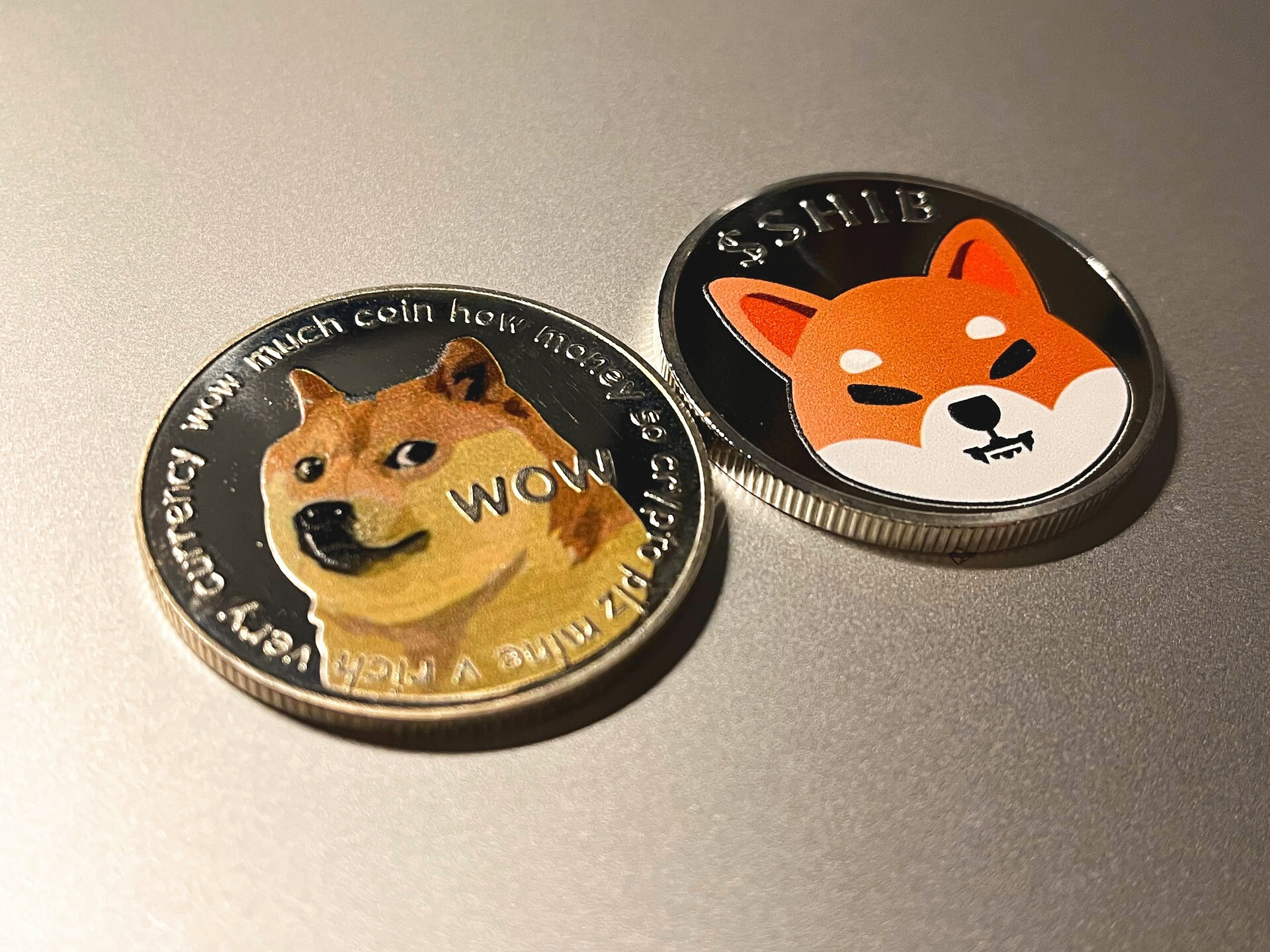 Dogecoin en Shiba Inu crypto coins