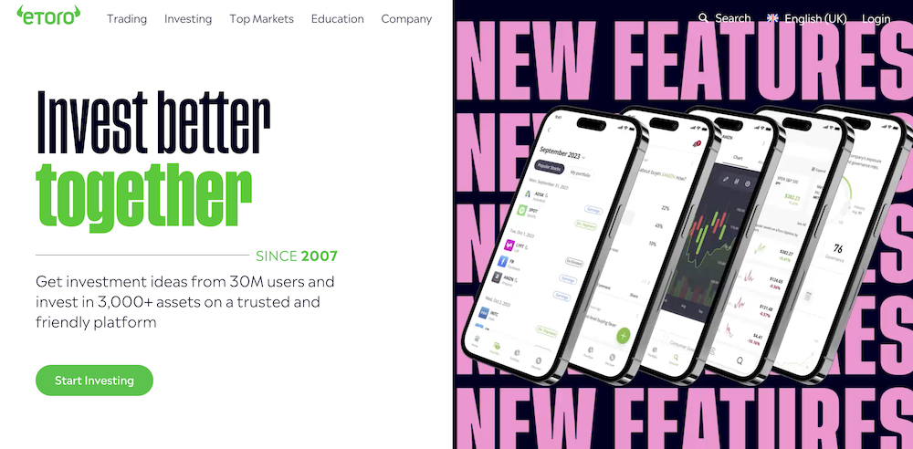 Schritt 1: Registrierung / Anmeldung bei eToro