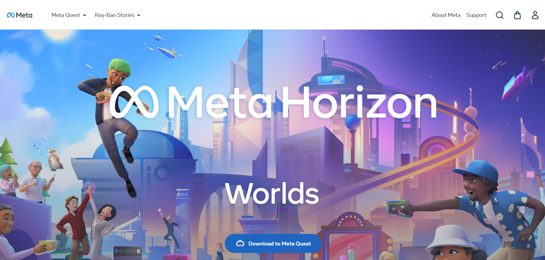 Metaverse Meta Horizon Worlds