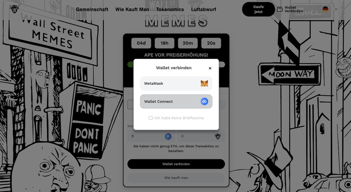 WSM Wallet Connect