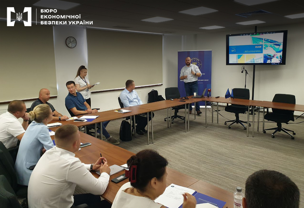 Attendees at a crypto-themed training session held in Lviv, Ukraine, hosted by EU officials.