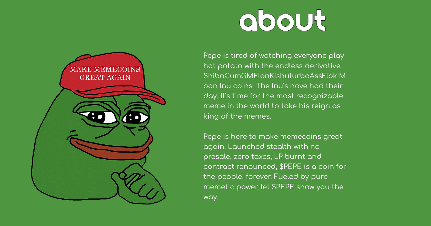 About PEPE