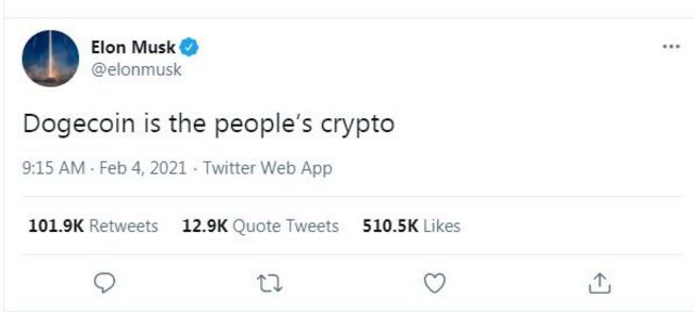 Elon Musk Dogecoin
