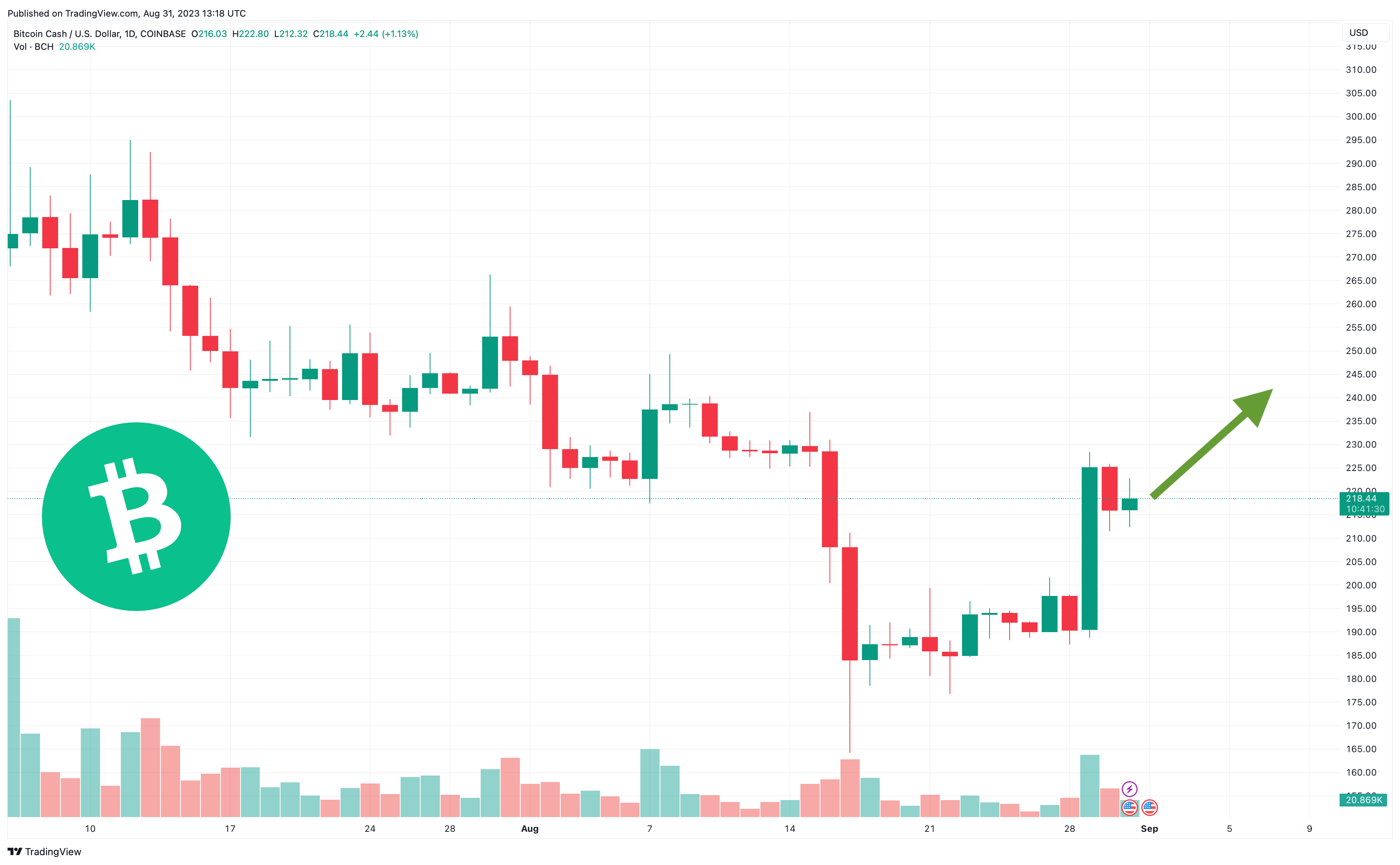 Bitcoin Cash Price Prediction as BCH Rockets Up 15% – Are Whales Choosing BCH Over BTC?