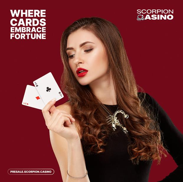 Scorpion Casino Vorverkauf erreicht $900K, Investoren wollen SCORP frühzeitig kaufen