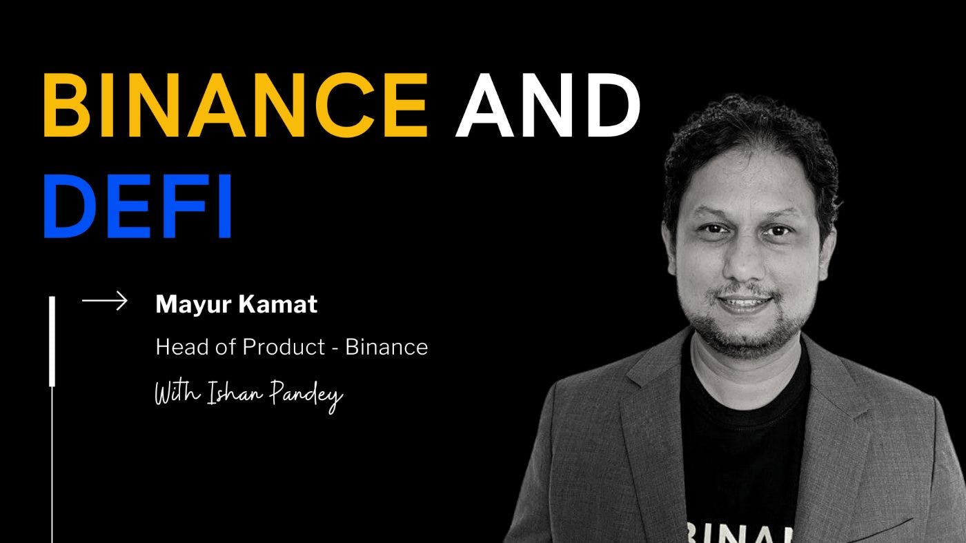Mayur Kamat, ex-chef de produit, quittant son poste chez Binance