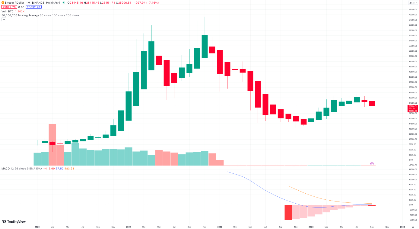 Bitcoin Monat