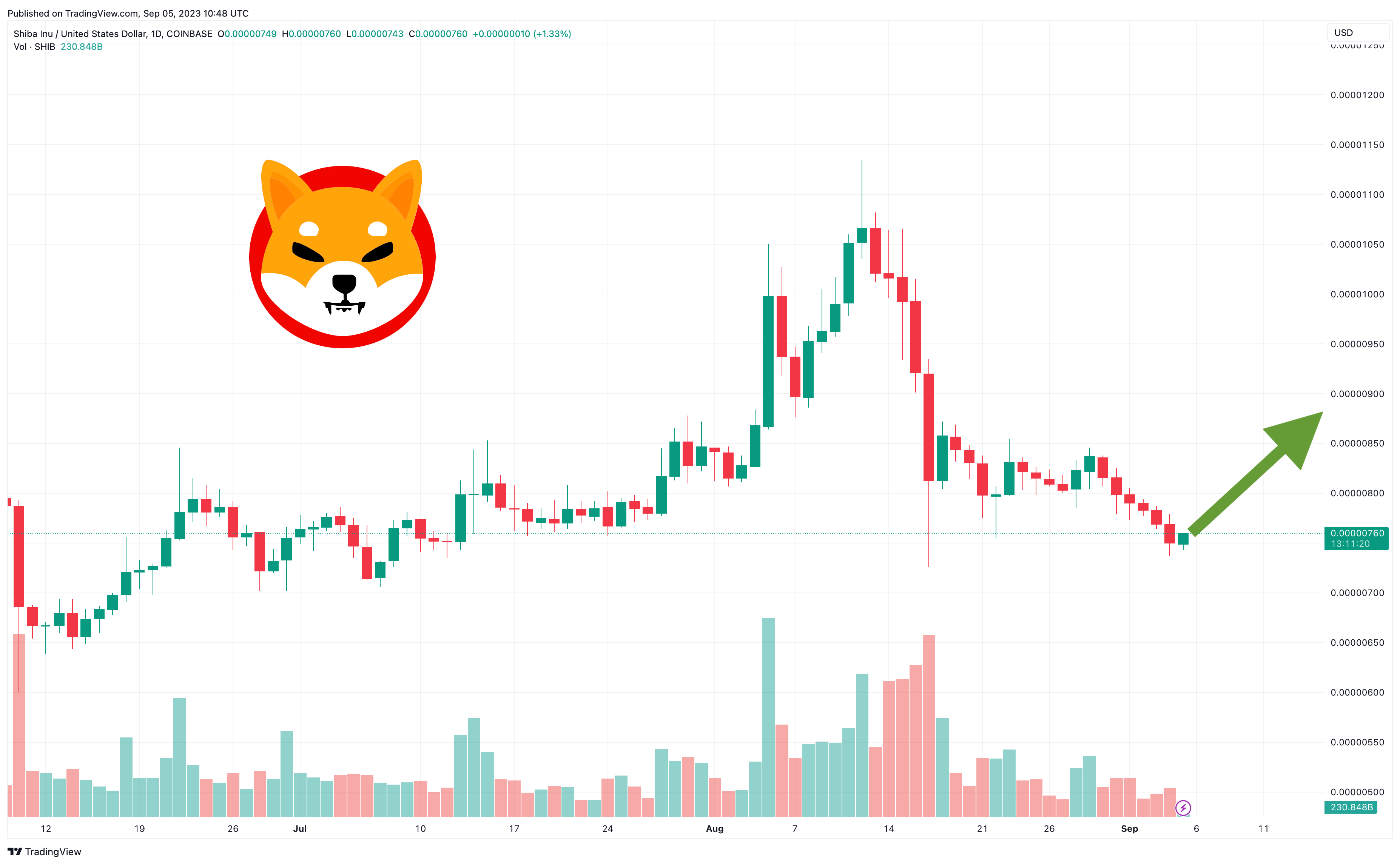 Shiba Inu Koers Verwachting - SHIB trading volume overstijgt $100 miljoen - maken meme coins zich op voor een nieuwe bull cycle?