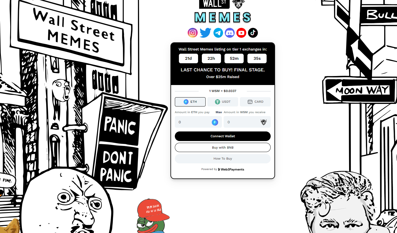 wall street memes crypto