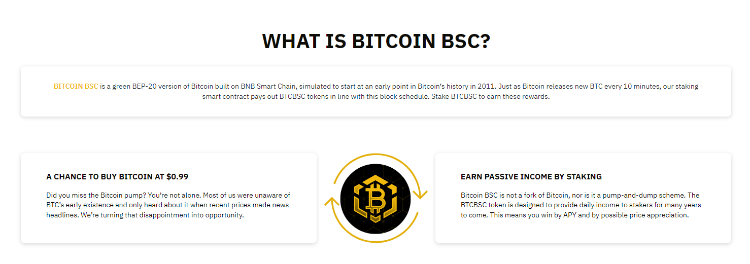 bitcoin BSC presale 
