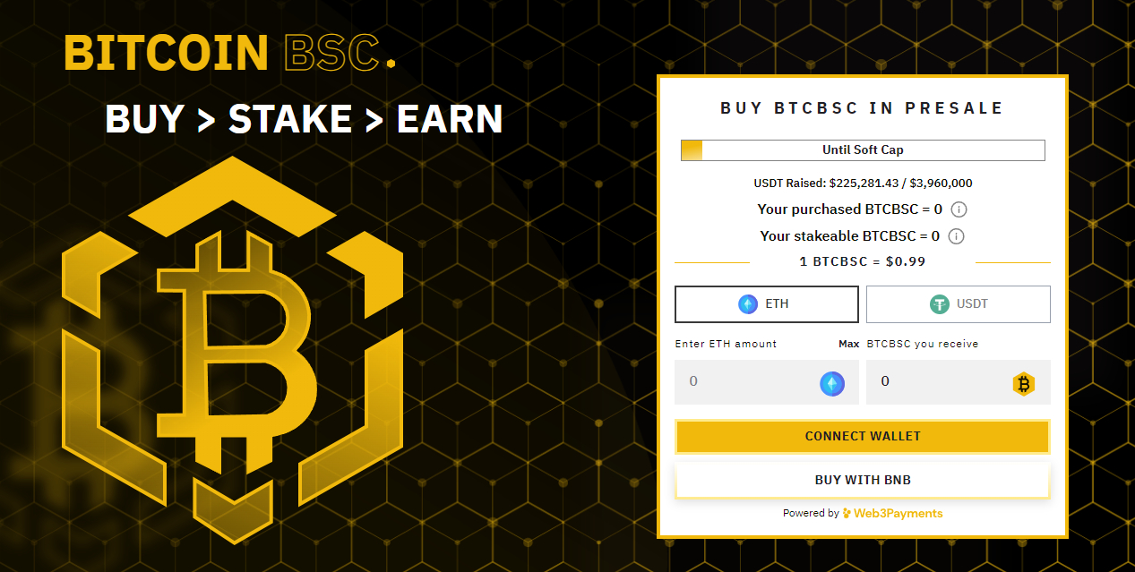 Bitcoin BSC crypto