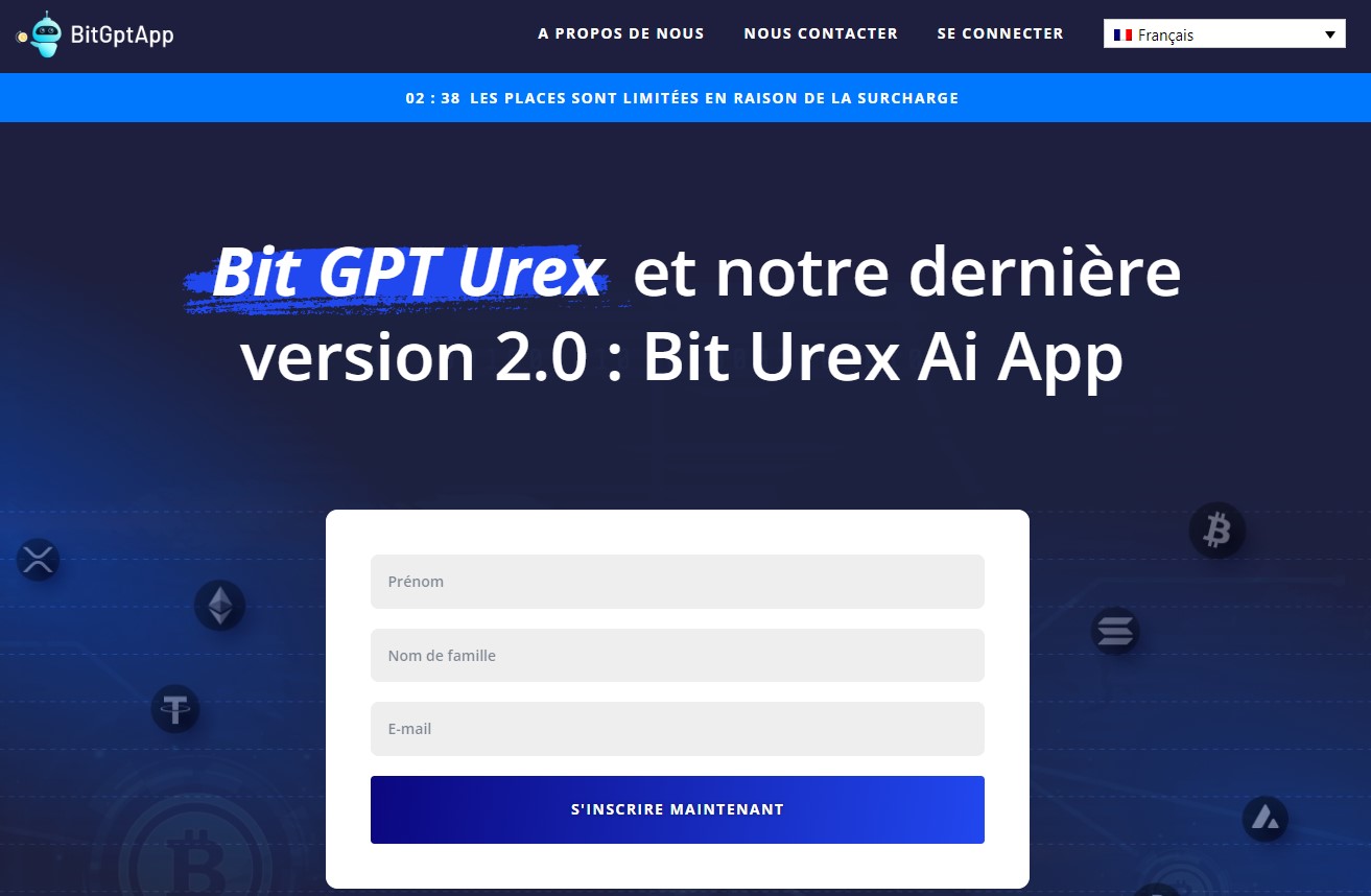 Bitcoin Urex GPT : avis sur ce robot de trading. Fiable ou arnaque ?