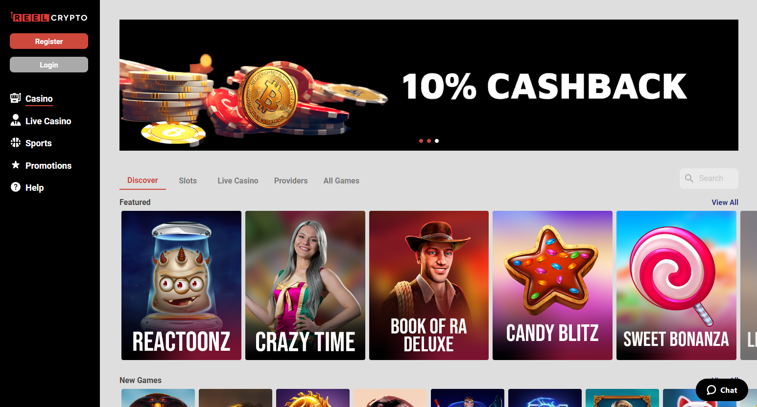 Reel Crypto Casino Review 2024