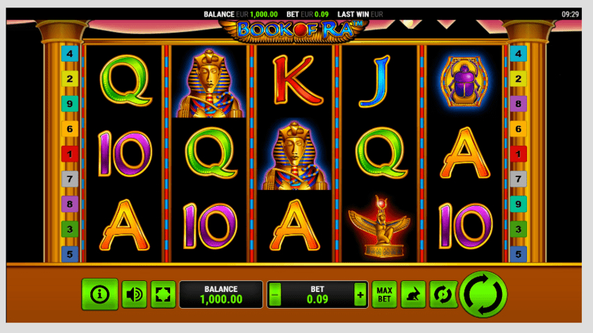 Book of Ra casino game