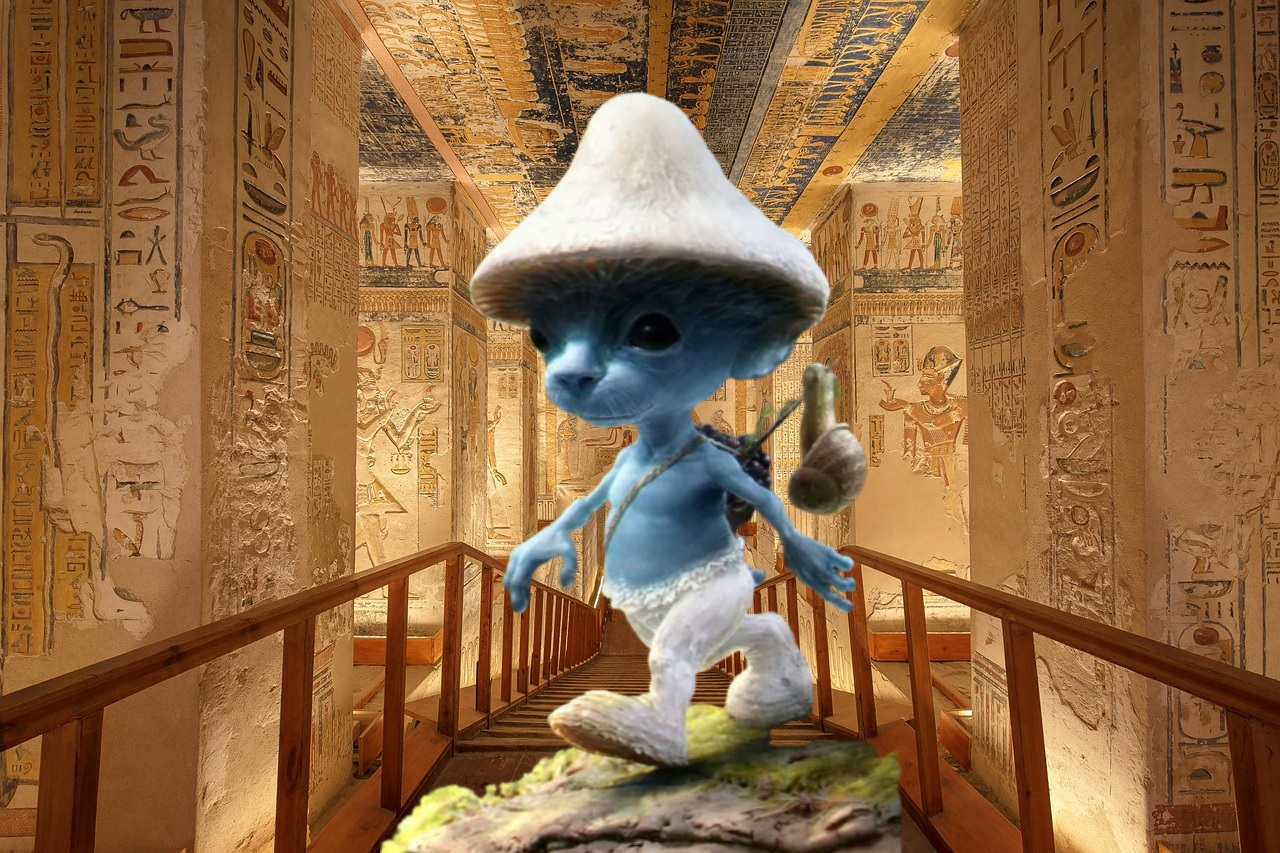 SMURF CAT - SMURF MEME