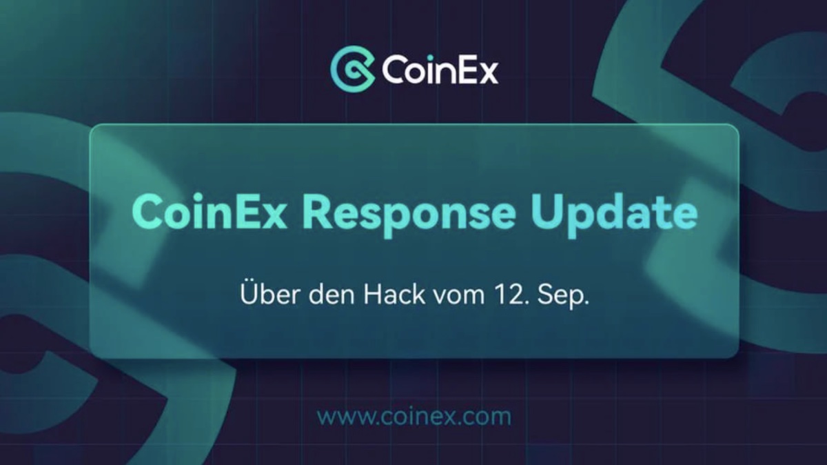 Aktuelles Update von CoinEx zum jüngsten Hot Wallets Hack
