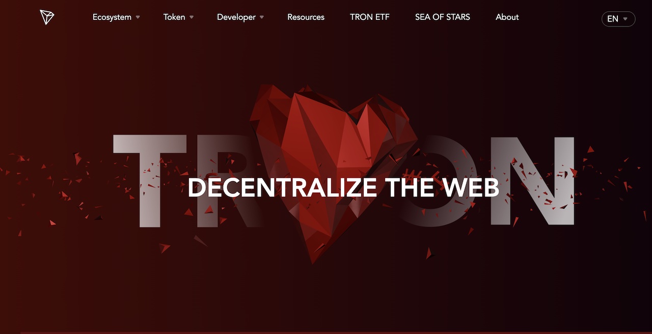 Platz 10: Tron (TRX)