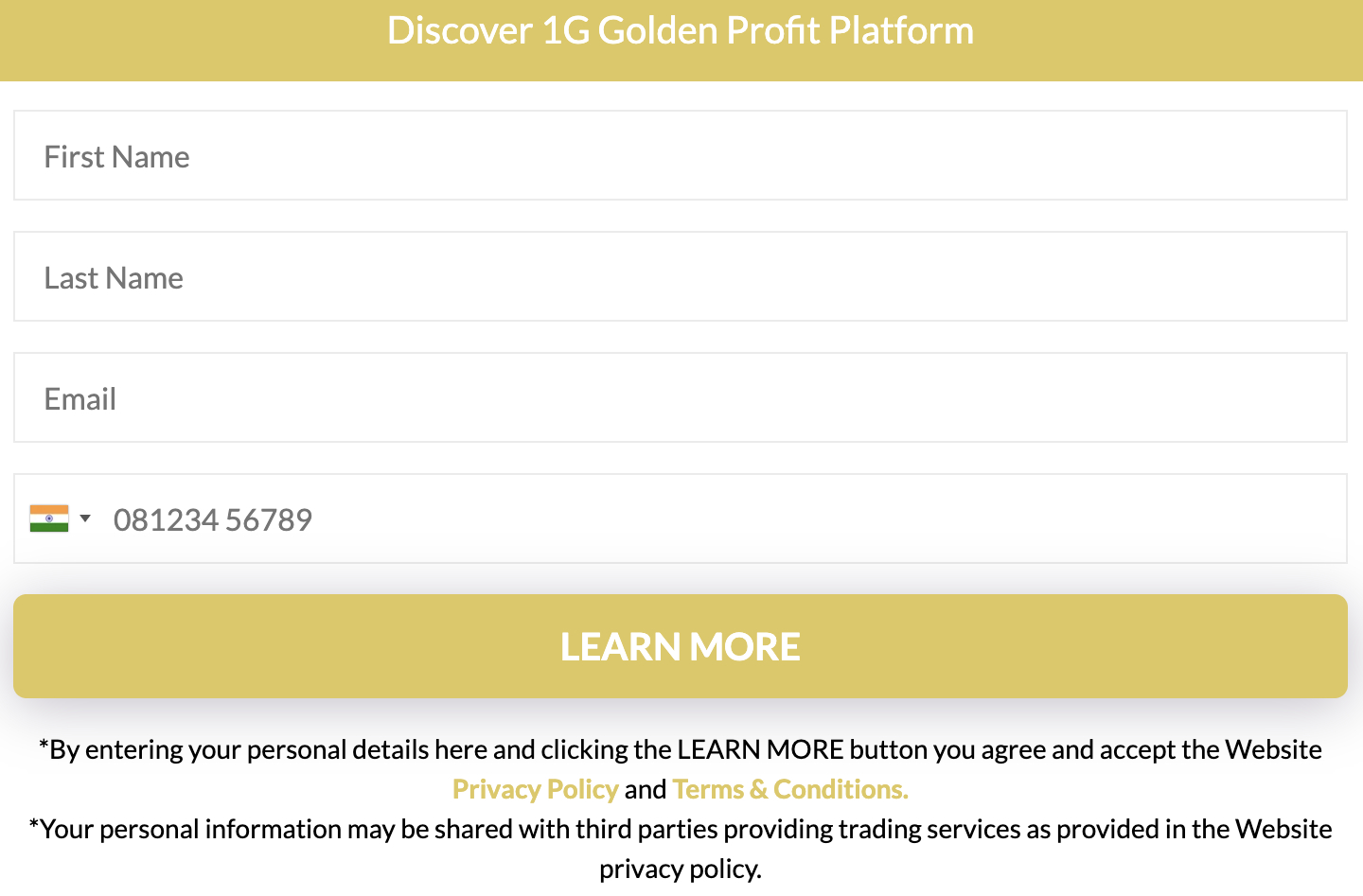 1G Golden Profit Review - Rip-off or Legitimate Trading Design - visit the 1g golden profi