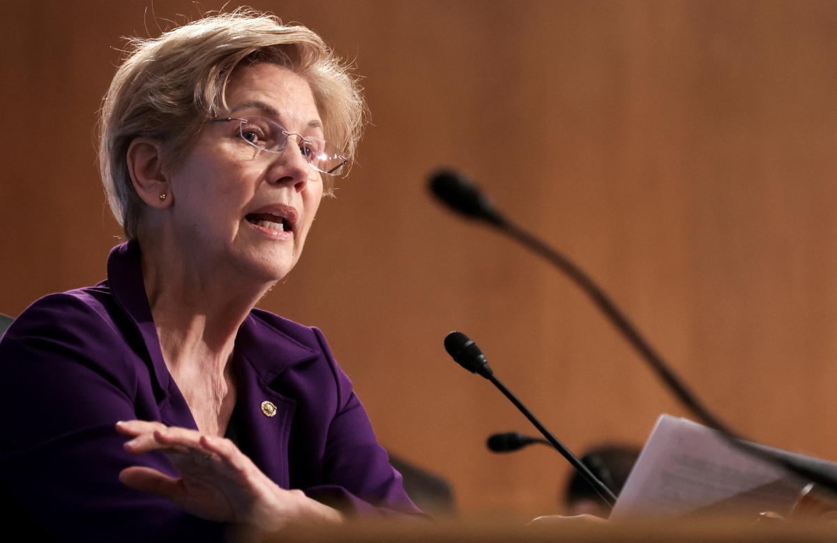 Nine Senate Dems Drum Support for Warren’s Crypto Bill