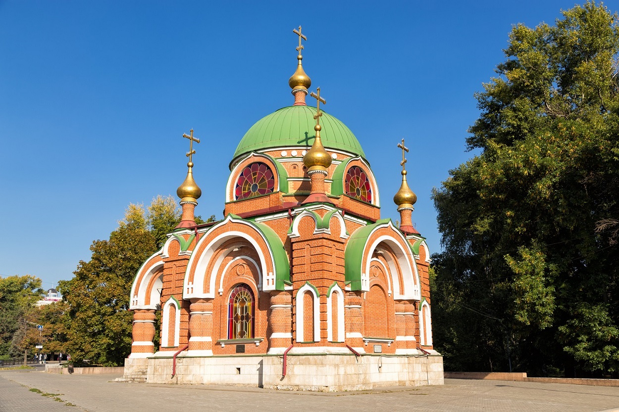 The Peter and Paul Church-Chapel in Lipetsk, Russia