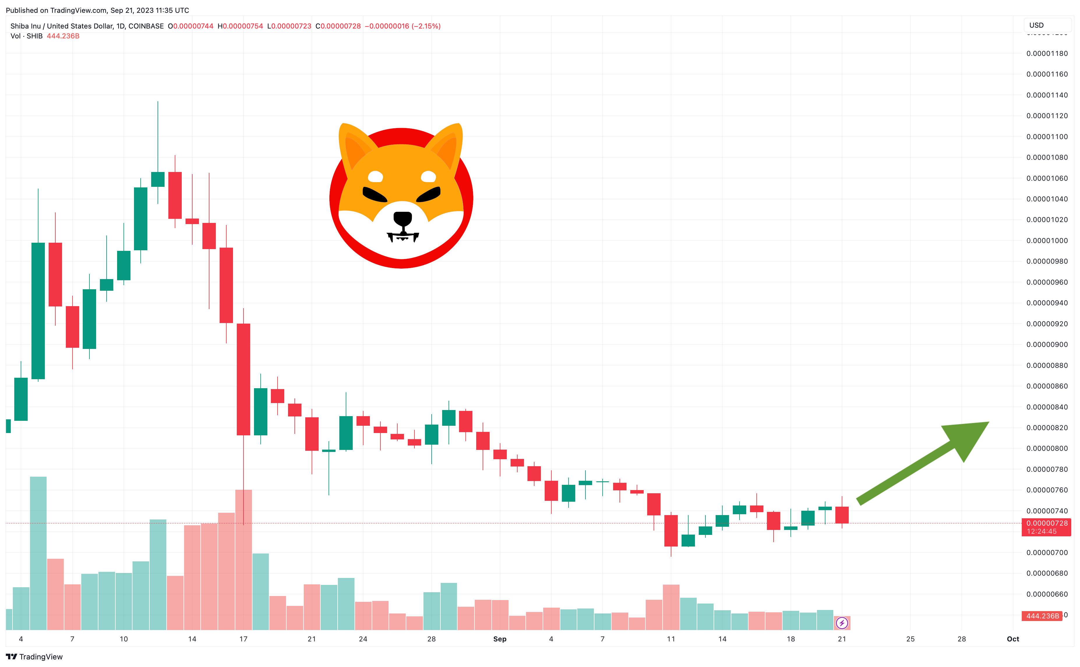 Shiba Inu Price Prediction as $200 Million Trading Volume Comes In