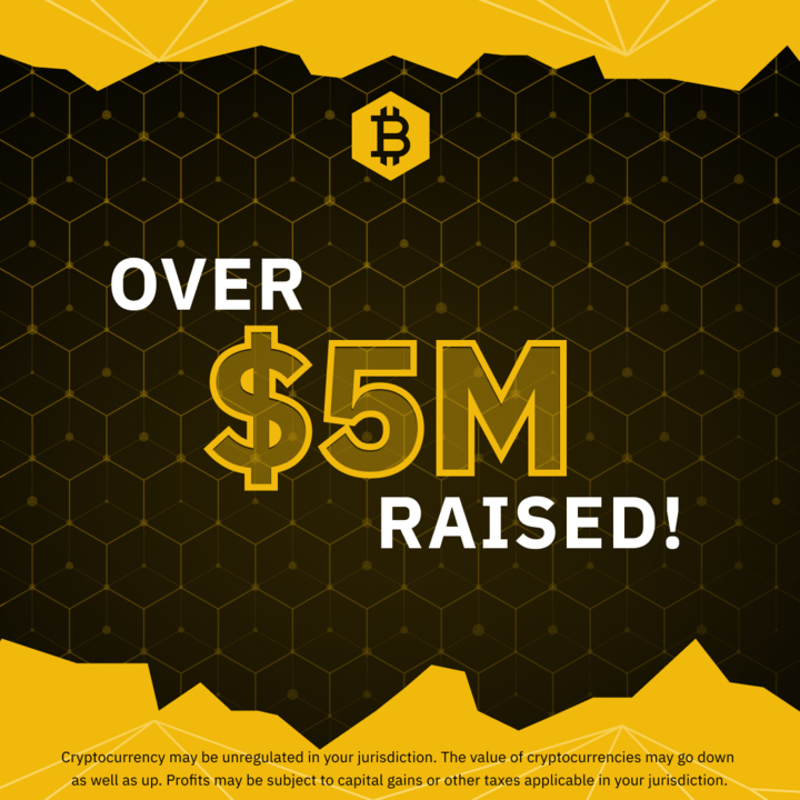 bitcoin bsc $5m raised
