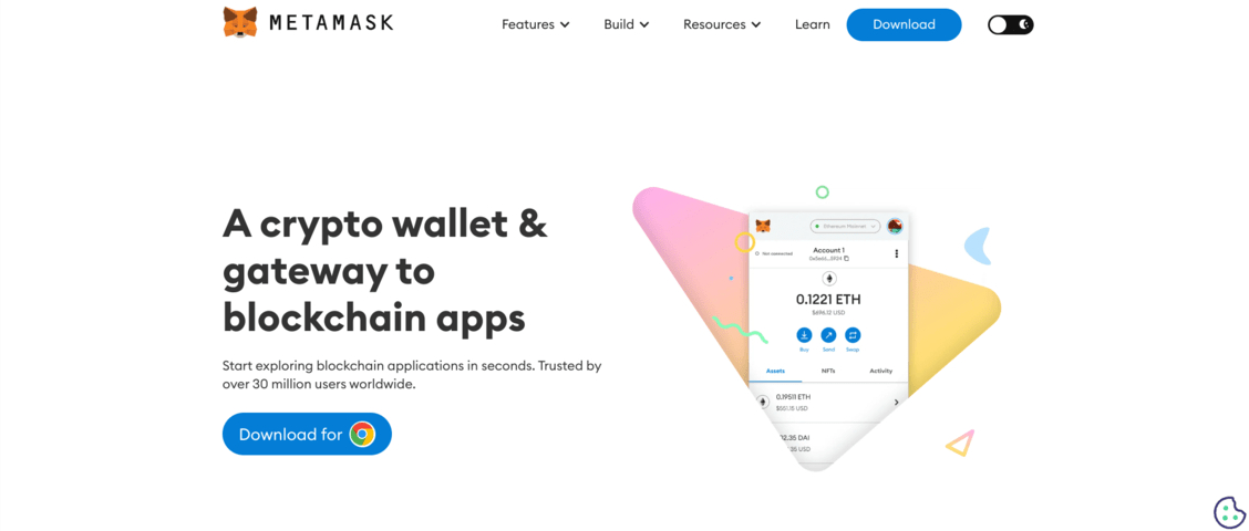 MetaMask crypto wallet