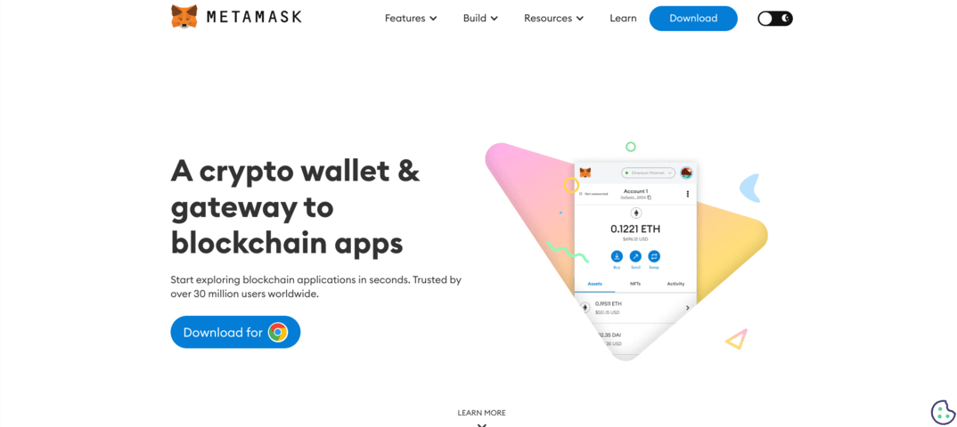 MetaMask crypto wallet