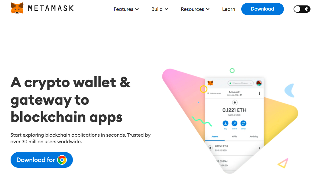 MetaMask crypto wallet