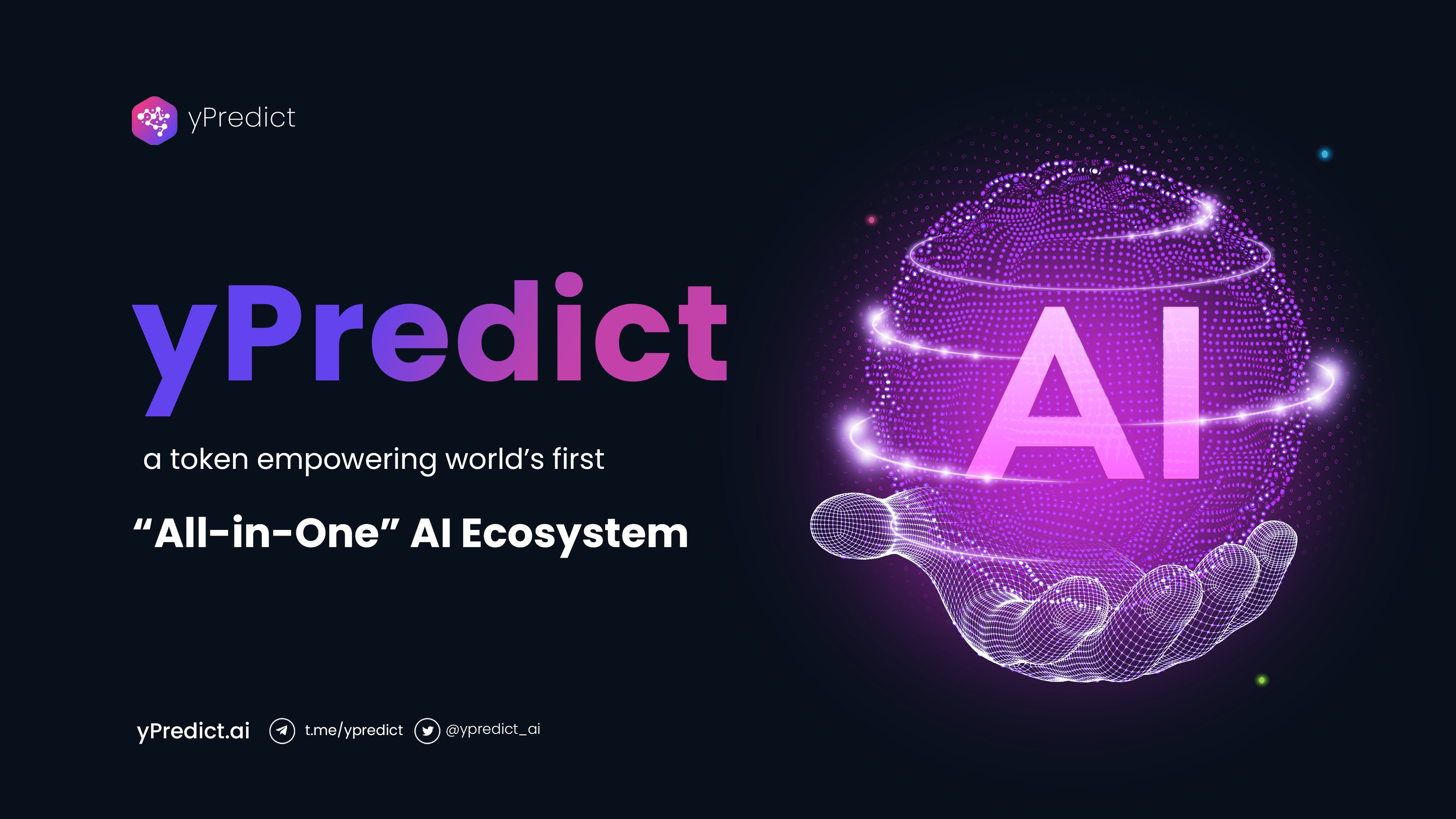 Image of yPredict Twitter post, the crypto presale is still ongoing.
