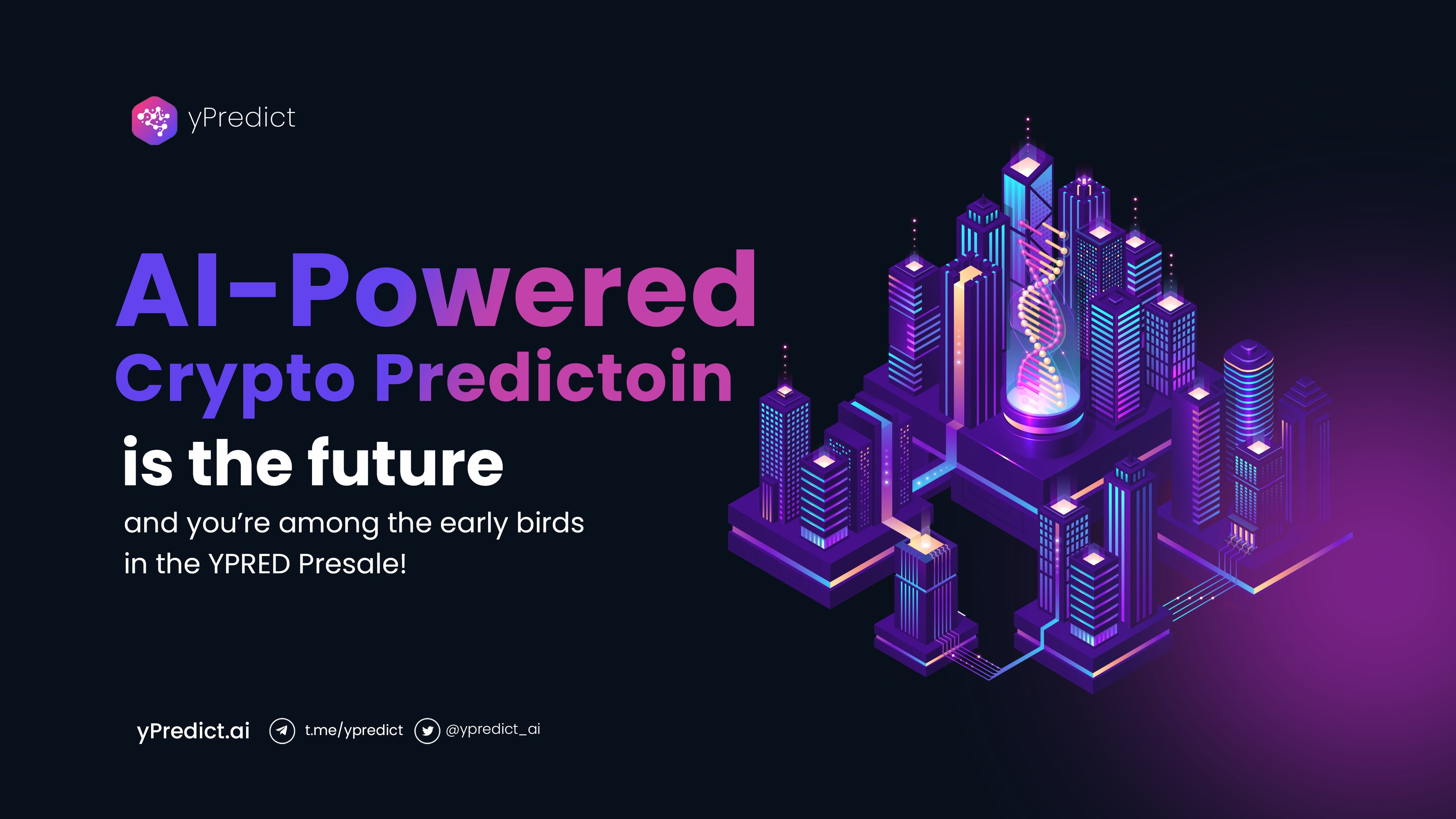 yPredict, AI trading platform expected to perform well in the next Bitcoin bull run.