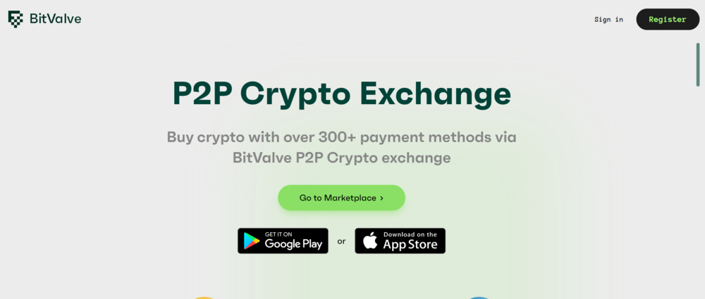 BitValve crypto exchange