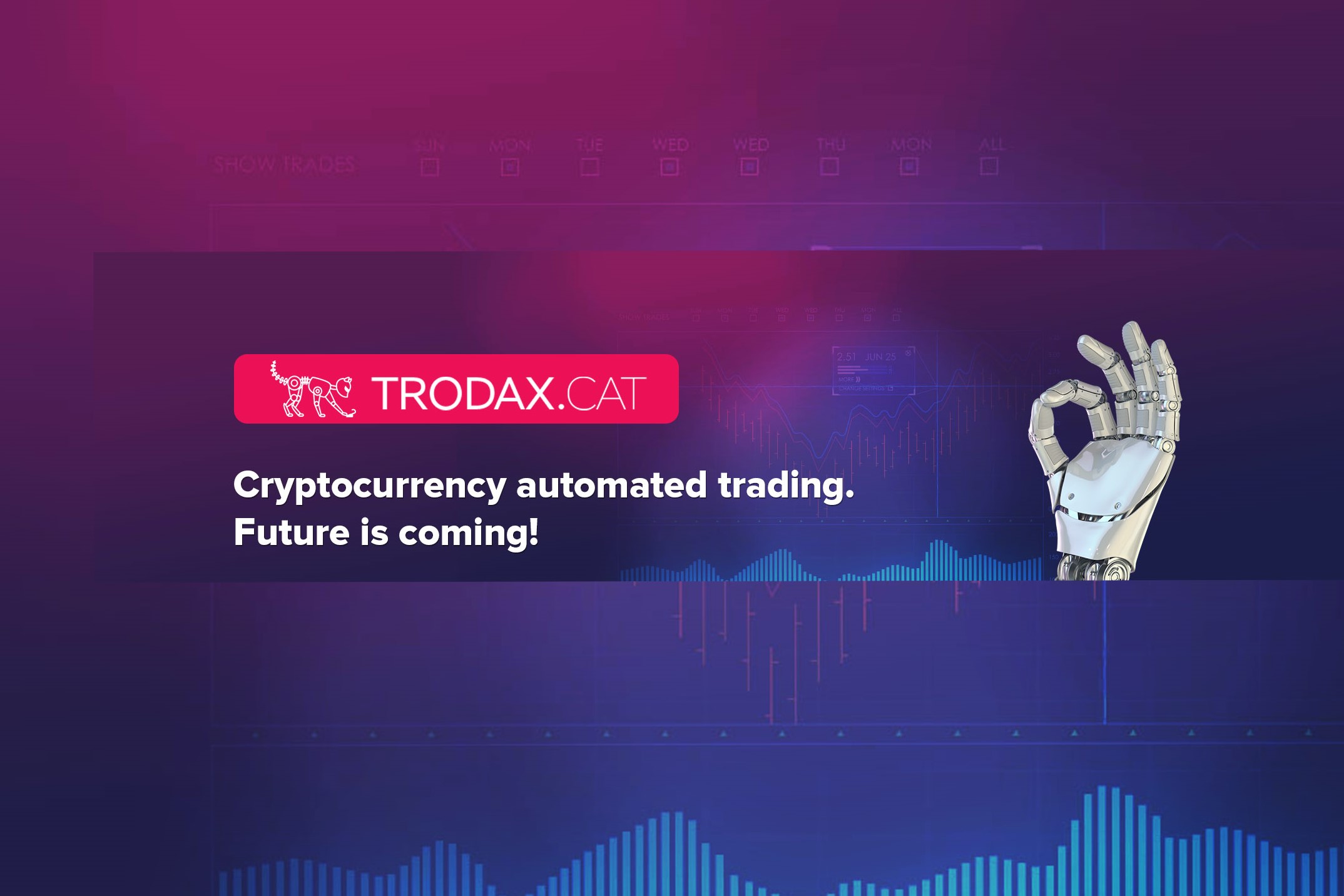 Trodax.CAT – the most user-friendly cryptocurrency trading service